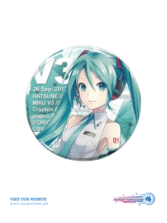 Hatsune Miku V3 Hatsune Miku V3 Can Badge