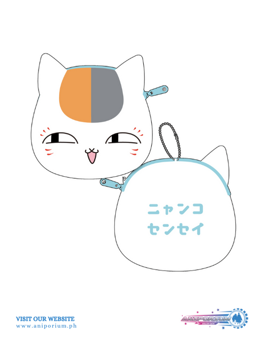 "Natsume Yujincho" Nyanko-sensei Mofumofu Mini Pouch B Yokome