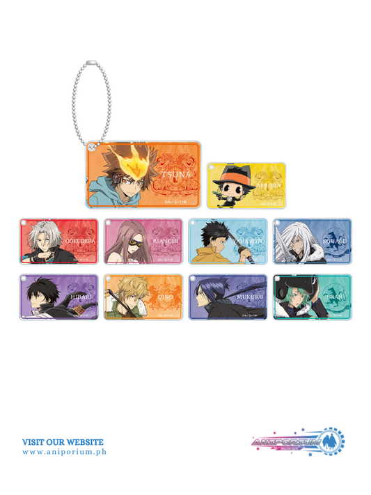 "Reborn!" Original Illustration Training Scene Ver. Trading Square Acrylic Key Chain