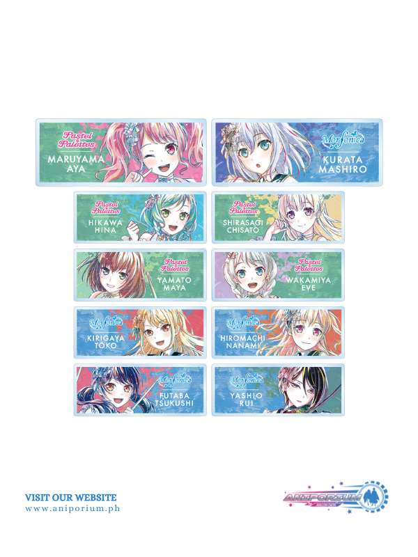 "BanG Dream! Girls Band Party!" Trading Ani-Art Vol. 5 Acrylic Name Plate Ver. C