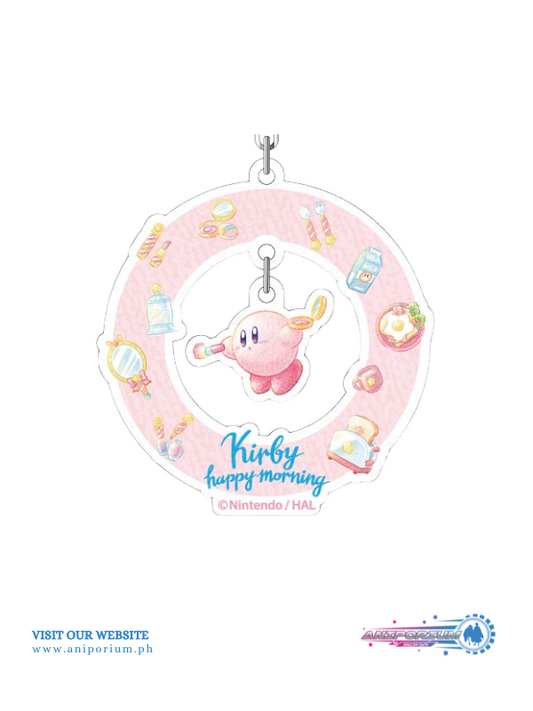 Yuratto Acrylic Key Chain "Kirby's Dream Land" Kirby Happy Morning 01 Kirby YAK