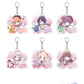 Acrylic Key Chain "Love Live! Hasu no Sora Jogakuin School Idol Club" 03 Graff Art Illustration