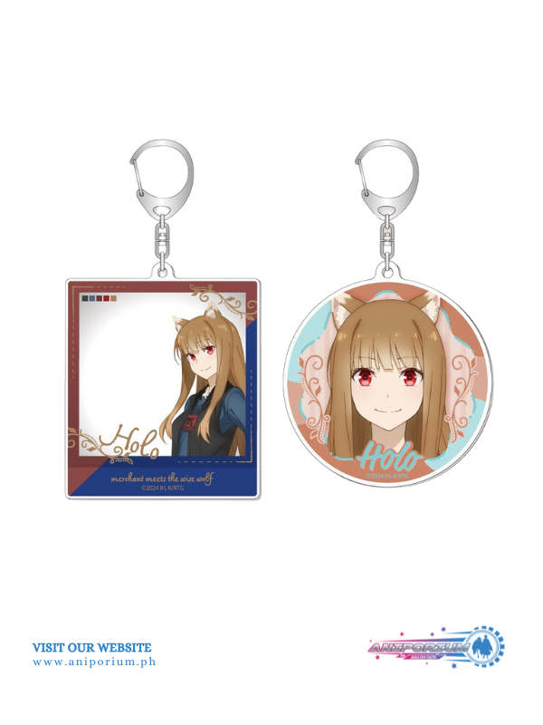 "Spice and Wolf" Acrylic Key Chain