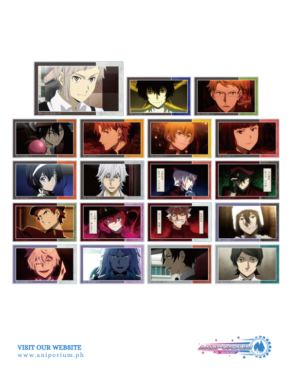 "Bungo Stray Dogs" Trading Scenes Acrylic Card