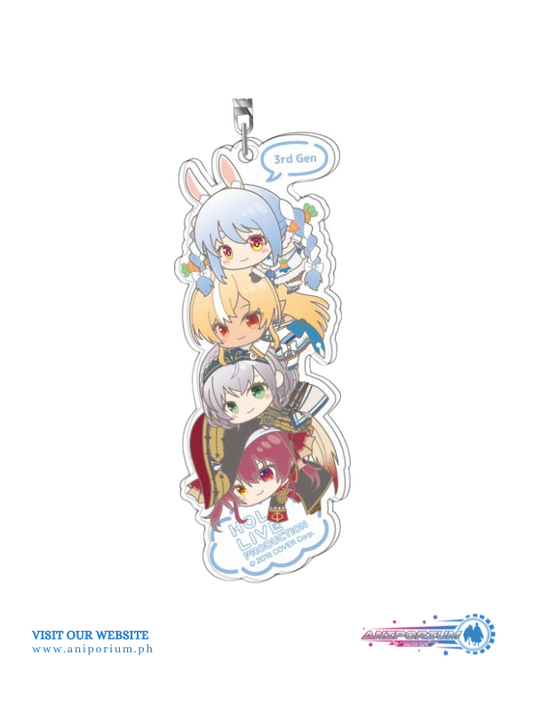 Acrylic Key Chain Hololive Hug Meets Tsumi Arrange