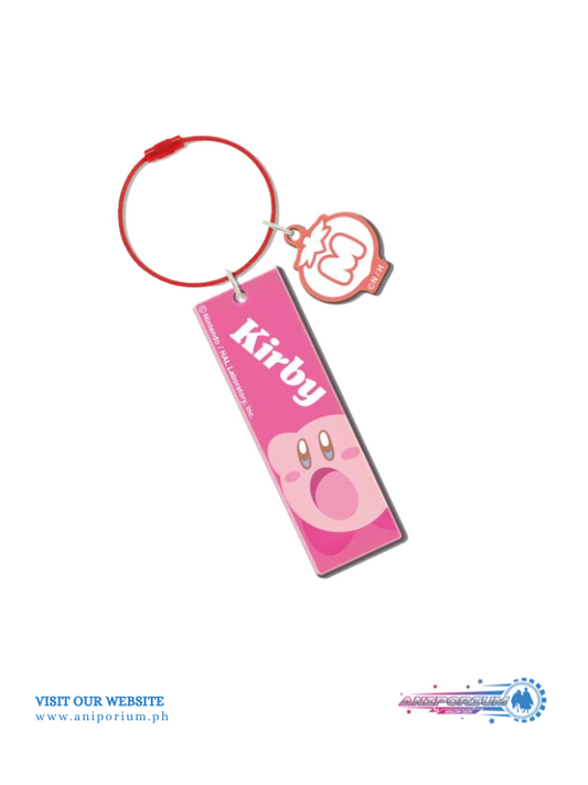 Wire Plate Key Chain "Kirby's Dream Land" 01 Kirby (Suikomi) WPK