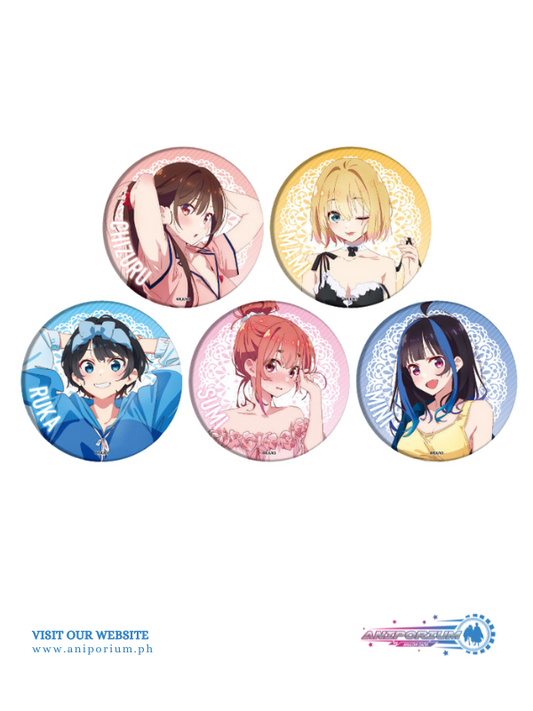 Can Badge "Rent-A-Girlfriend" 08 Navel Flash Ver. (Original Illustration)