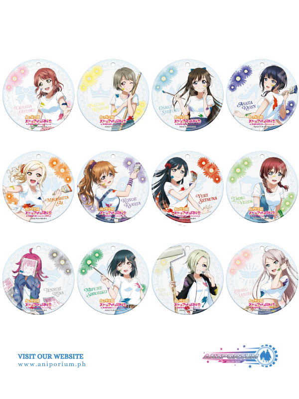 "Love Live! Nijigasaki Academy School Idol Club" Clear Soft Key Chain A