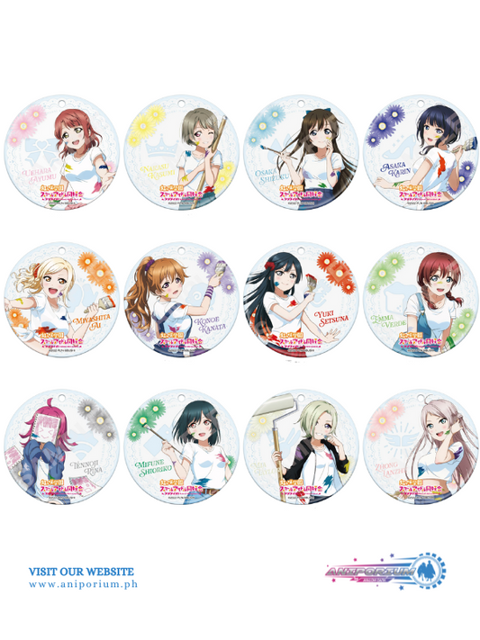 "Love Live! Nijigasaki Academy School Idol Club" Clear Soft Key Chain A