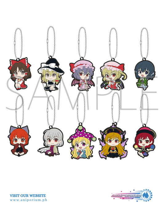 "Touhou Project" Rubber Key Chain Collection (December, 2023 Edition)