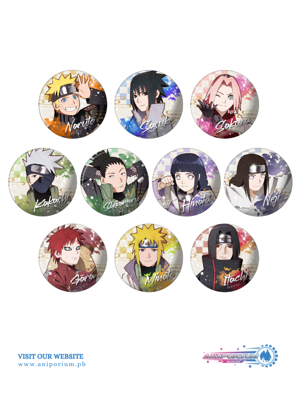 "NARUTO -Shippuden-" Vintage Series Can Badge