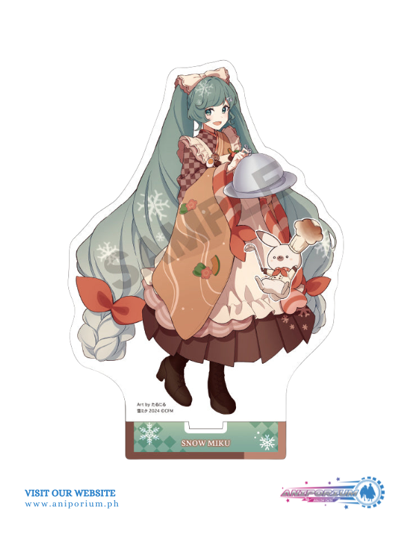 Hatsune Miku Acrylic Stand - SNOW MIKU 2024