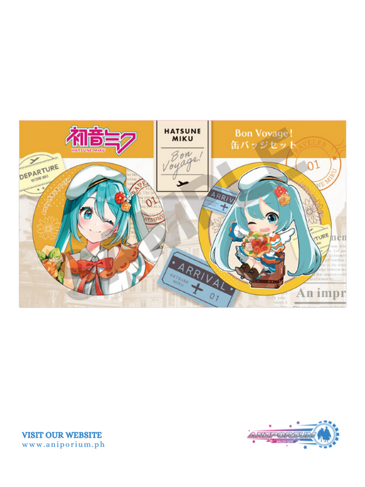 Hatsune Miku Can Badge 2 Set