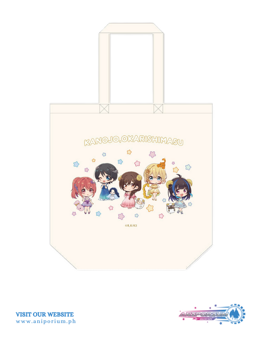 "Rent-A-Girlfriend" Puchichoko Canvas Tote Bag Constellation Ver.