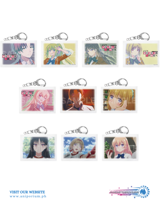 "Classroom of the Elite" Miniature Canvas Key Chain 01 Vol. 1