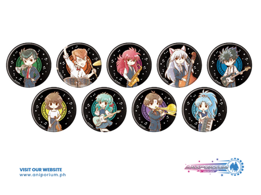 Can Badge "YuYu Hakusho" 22 JAZZ Ver. (Graff Art Illustration)