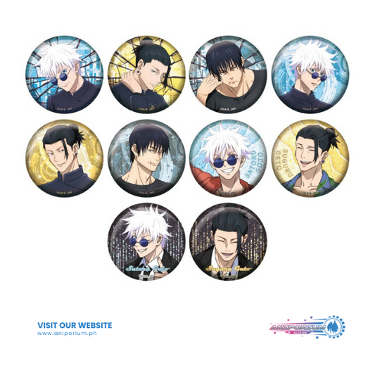 "Jujutsu Kaisen" Glitter Can Badge Collection -Hidden Inventory / Premature Death-