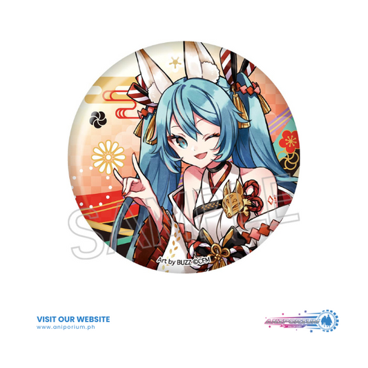 Hatsune Miku Hyakki Yakou Big Can Badge