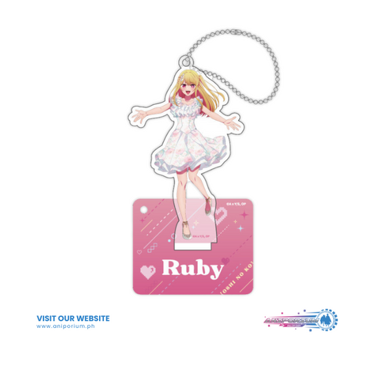 "Oshi no Ko" Acrylic Stand Key Chain Ruby