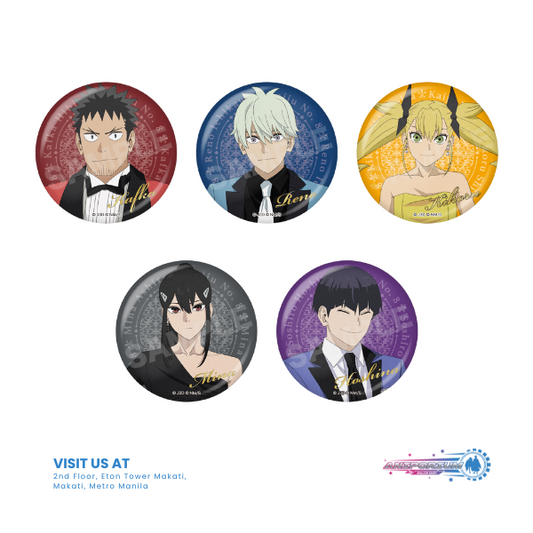"Kaiju No. 8" Metallic Can Badge 01 Dress Code Ver.(New!)