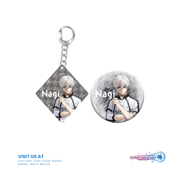 "Blue Lock -Episode Nagi- The Movie" Can Badge & Acrylic Key Chain Set