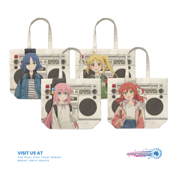 "Bocchi the Rock!" Tote Bag Street Fashion Ver. Natural