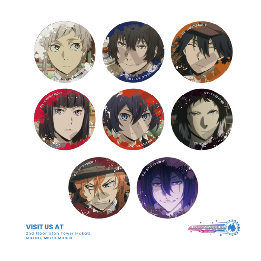 "Bungo Stray Dogs" Trading Can Badge 452600