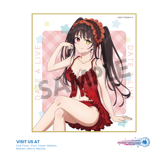 "Date A Live V" Original Illustration Mini Shikishi Nightwear Ver.