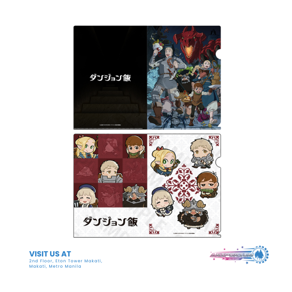 "Delicious in Dungeon" Clear File Set