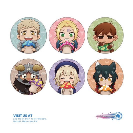 "Delicious in Dungeon" GyuColle Trading Can Badge