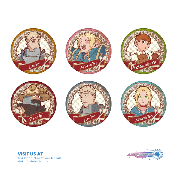 "Delicious in Dungeon" Vintage Series Can Badge