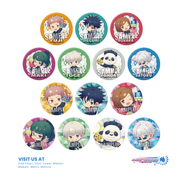 "Jujutsu Kaisen" Trading Can Badge Present Ver.