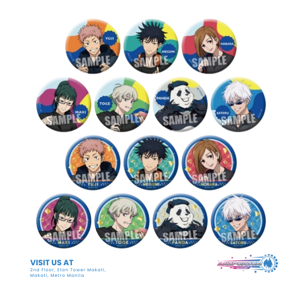 "Jujutsu Kaisen" Trading Matte Can Badge Holiday Ver.