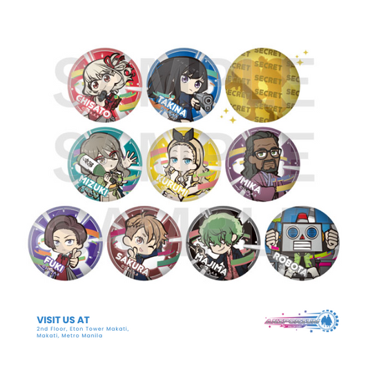 "Lycoris Recoil" E-TOON Trading Can Badge