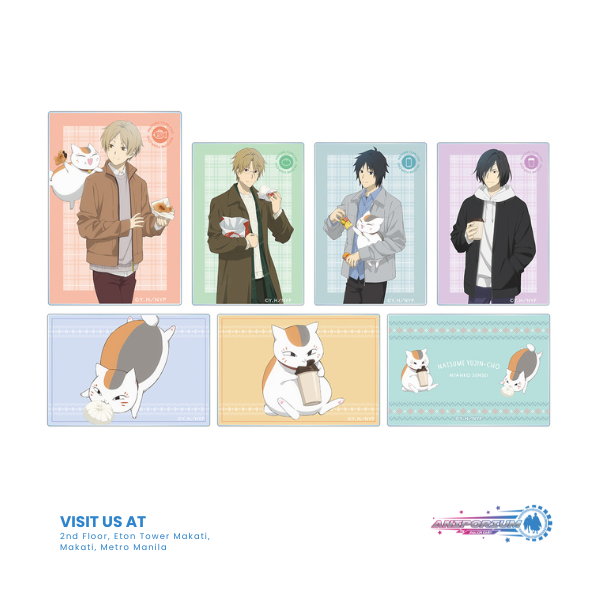 "Natsume Yujincho" Original Illustration Winter Outfit Ver. Trading Acrylic Card