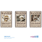 "One Piece" Wanted Poster Mouse Pad