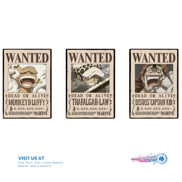 "One Piece" Wanted Poster Mouse Pad