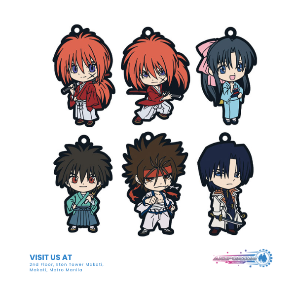 "Rurouni Kenshin: Meiji Swordsman Romantic Story" Rubber Strap Collection