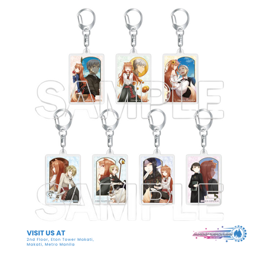 "Spice and Wolf" Trading Acrylic Key Chain Ver. Dengeki Bunko Renewal Cover