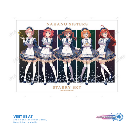 "The Quintessential Quintuplets Specials" Original Illustration Group Starry Sky Maid Ver. A3 Matted Poster