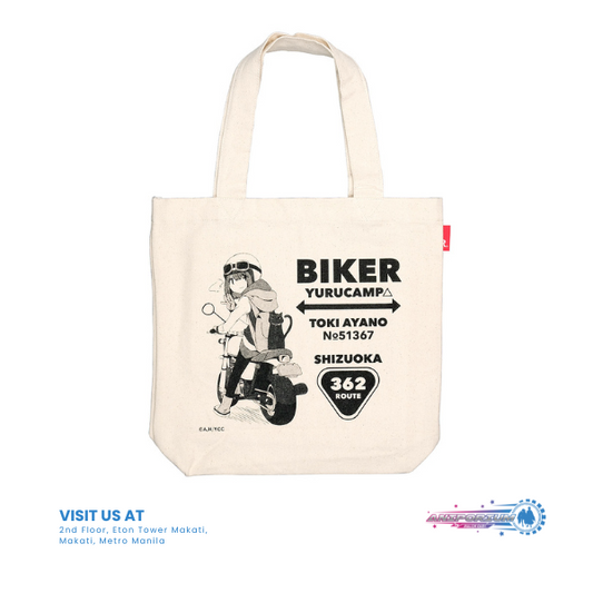 "Yurucamp" ROOTOTE BIKER Tote Bag Rin