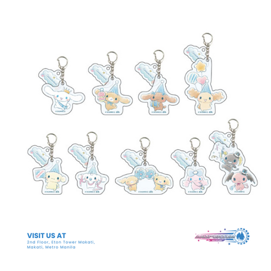 Acrylic Key Chain with Parts Cinnamoroll 01 Graff Art Illustration