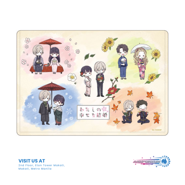 Chara Clear Case "My Happy Marriage" 01 Group Design (Graff Art Illustration)