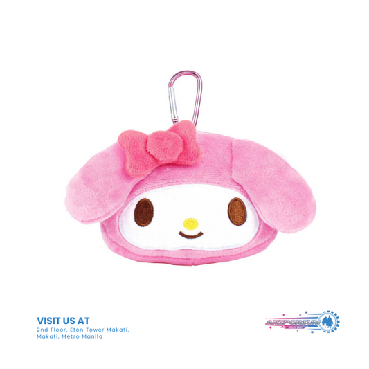 Sanrio Characters Plush Fastener Mascot with Carabiner