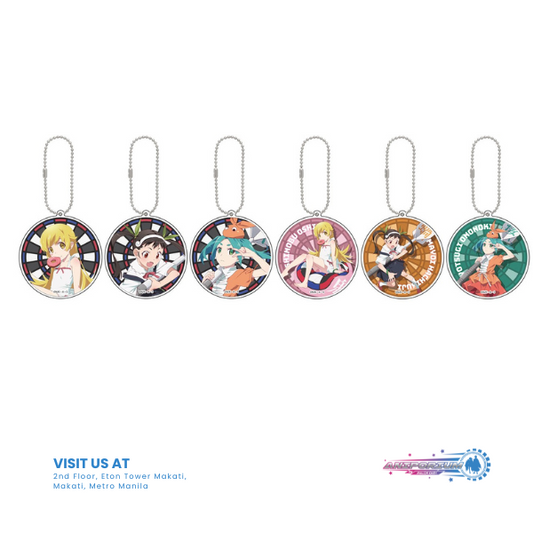 "Monogatari" Series x Darts Trading Acrylic Key Chain