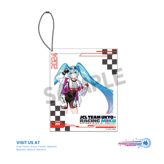 Racing Miku 2024 Acrylic Key Chain