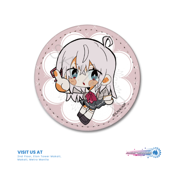 "Alya Sometimes Hides Her Feelings in Russian" Leather Badge (New!)