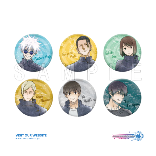 "Jujutsu Kaisen" Hidden Inventory / Premature Death Can Badge Collection + 75 Emo Deco Ver.