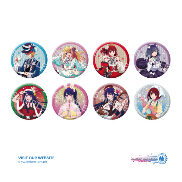 "Oshi no Ko" Kirakira Can Badge Collection + 75