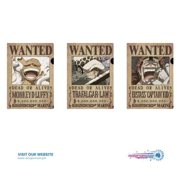 "One Piece" Wanted Poster Trick File Vol. 3 Kid